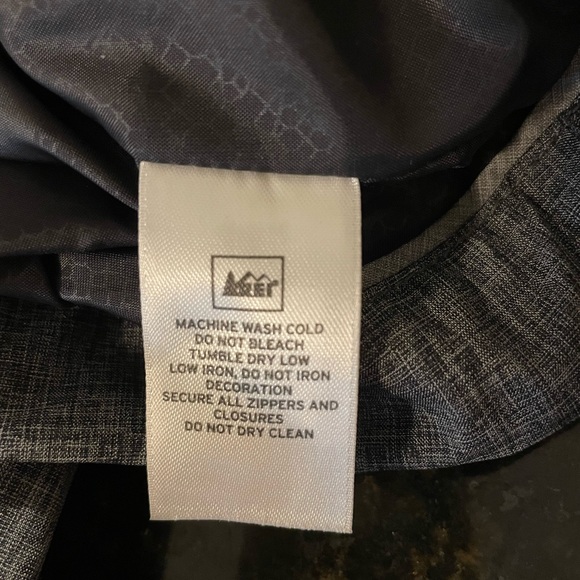 REI Trench E1 Elements Coat Soft Shell Size Large - Picture 12 of 12